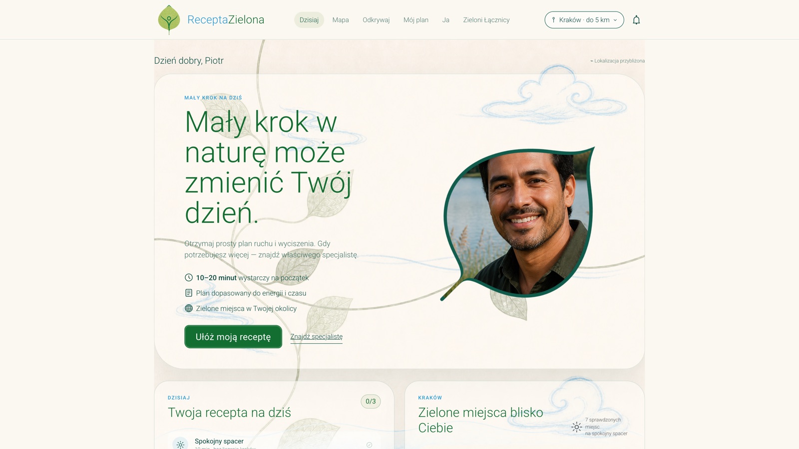Dzisiaj — dzienna recepta