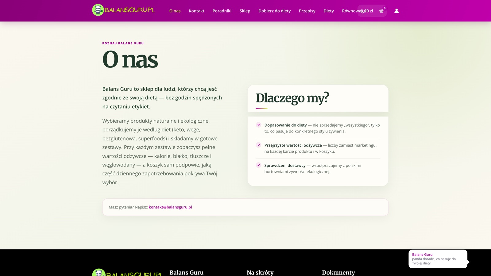 O nas